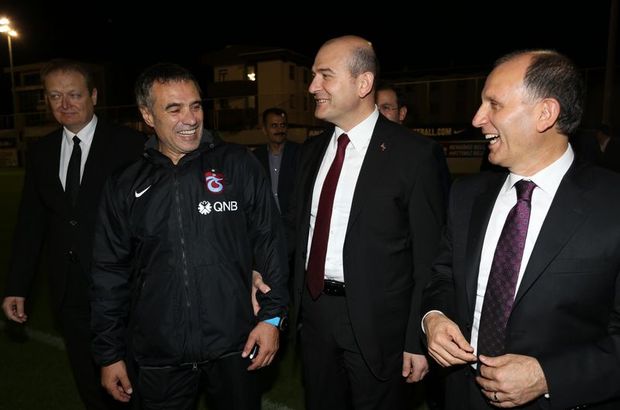 Bakan Soylu'dan Trabzonspor'a ziyaret