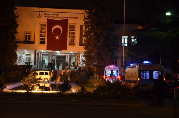 Eskişehir'de hastanede bomba ihbarı!