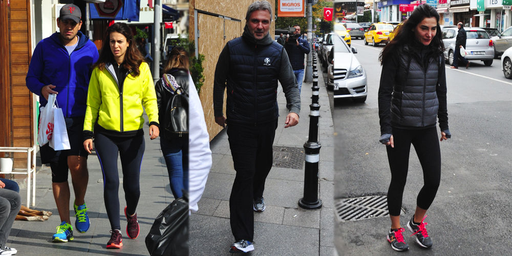 Ünlülerin sabah sporu