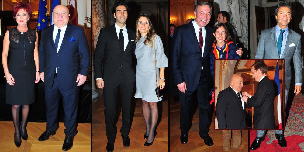 Sani Şener'e Legion d'honneur nişanı