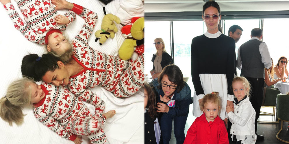 Özilhan ve kızları...