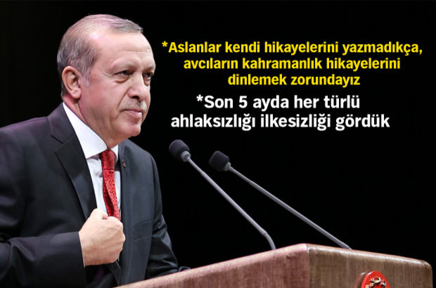 Erdoğan: Hangi medya gruplarının bize saldırdığını çok iyi biliyoruz Erdoğan: Hangi medya gruplarının bize saldırdığını çok iyi biliyoruz