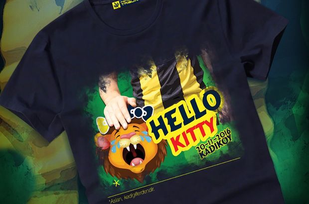 Fenerbahçe'den Galatasaray 'Hello Kitty' tişörtü!