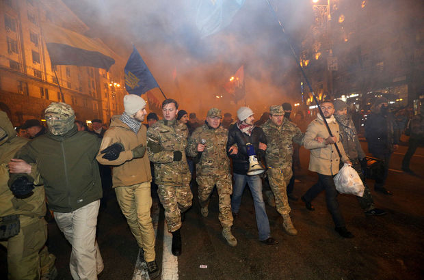 Ukrayna'da meydan olaylarının 3. yıl dönümü