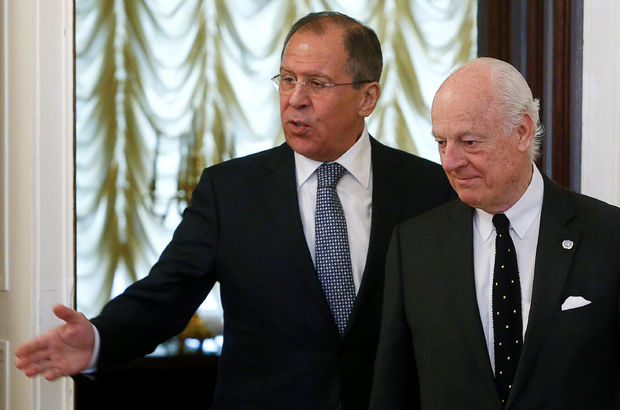 Lavrov, Mistura'ya Suriye müzakereleriyle ilgili tepki gösterdi