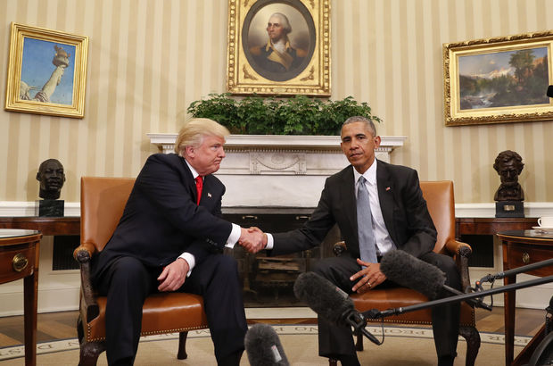 Barack Obama ve Donald Trump görüştü