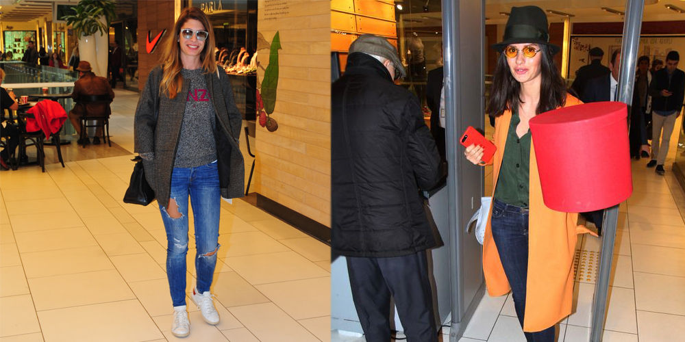 Yılbaşı alışverişine çıktılar