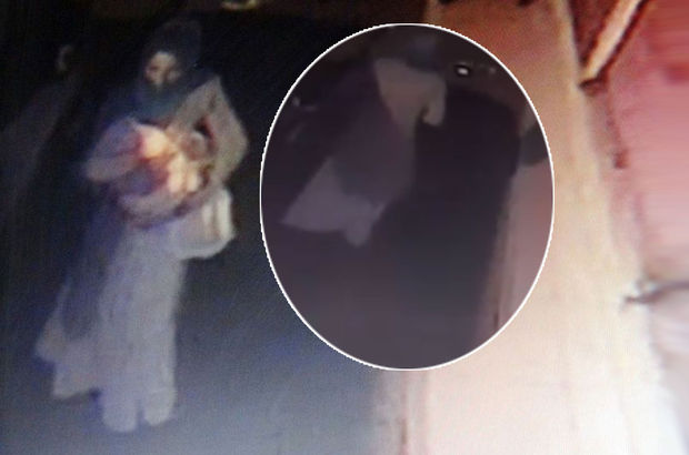 Batman'da bebeğini bırakan kadının kamera görüntüleri ortaya çıktı