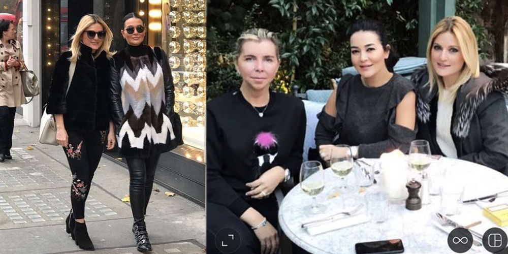 Uyumlu ikili Londra’da