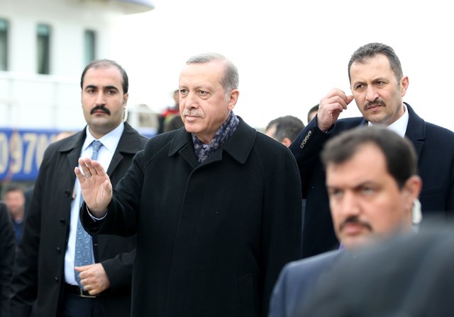 Cumhurbaşkanı Erdoğan, balıkçılarla ava çıktı