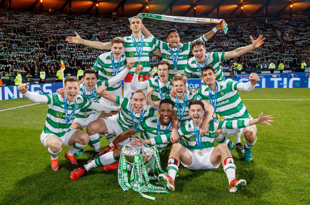 Celtic tarihinde 100. kez kupa sevinci yaşadı