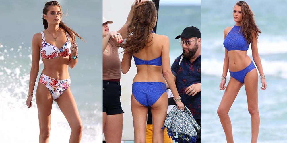 Seksi güzel çekimde