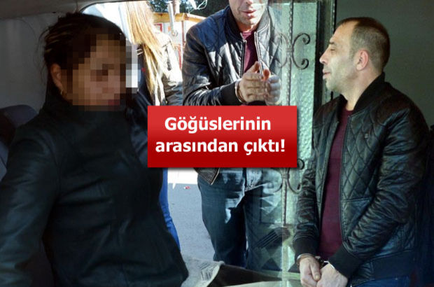 Adana'da bir kadın uyuşturucuyu göğsüne gizlerken yakalandı