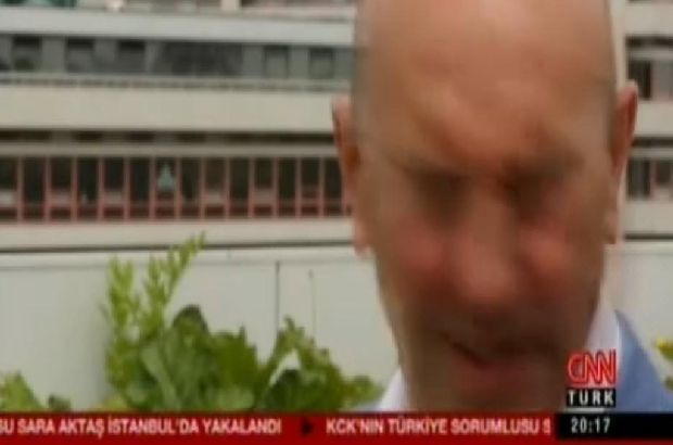 Tunç Soyer'i canlı yayında arı gözünden soktu