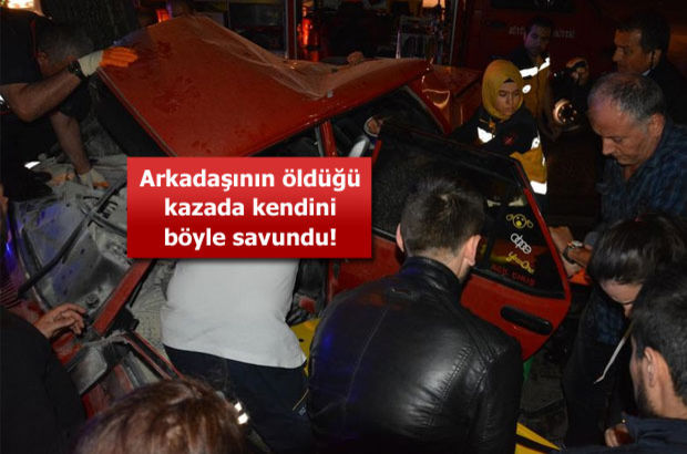 Bursa'da kaza yapan alkollü sürücü kendini böyle savundu