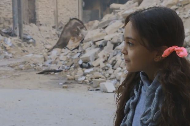 Halepli küçük kız ve annesinden mesaj var: “Yalvarıyoruz, bizi kurtarın!”
