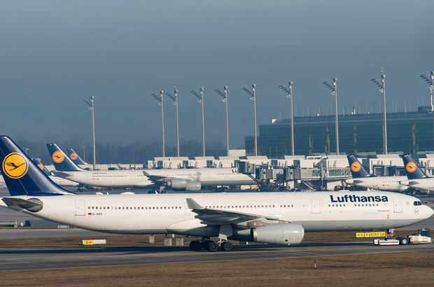 Lufthansa pilotları grevi 2 gün daha uzattı
