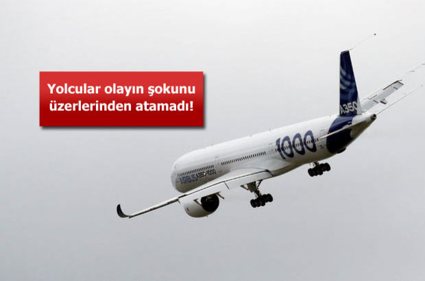 Fransız yolcu uçağı İstanbul semalarında tehlike atlattı