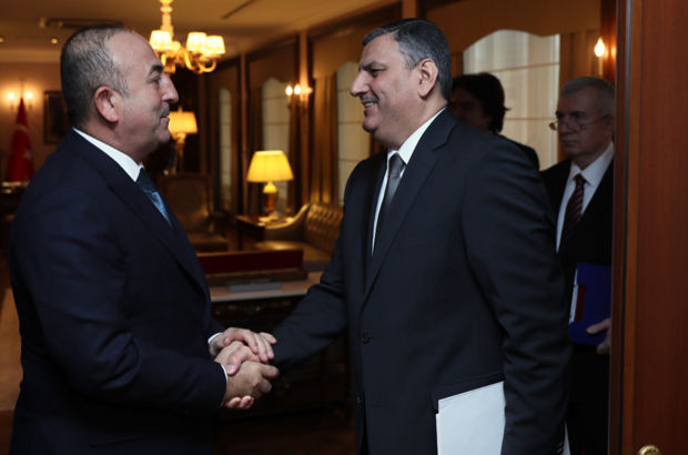 Dışişleri Bakanı Çavuşoğlu Hicab ile görüştü