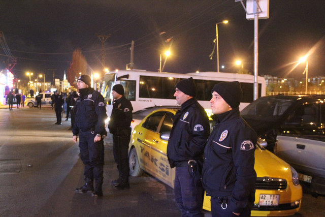 Konya'da 450 polisle asayiş uygulaması yapıldı