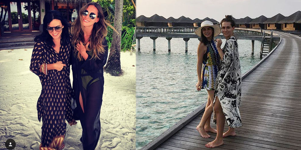 Maldivler'de 'Çilek'li tatil