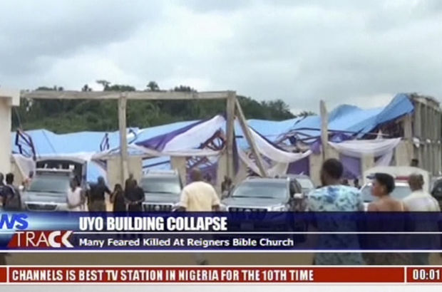 Kilisenin çatısı çöktü! En az 160 ölü