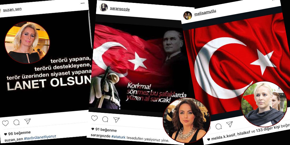 Terörü lanetliyoruz...