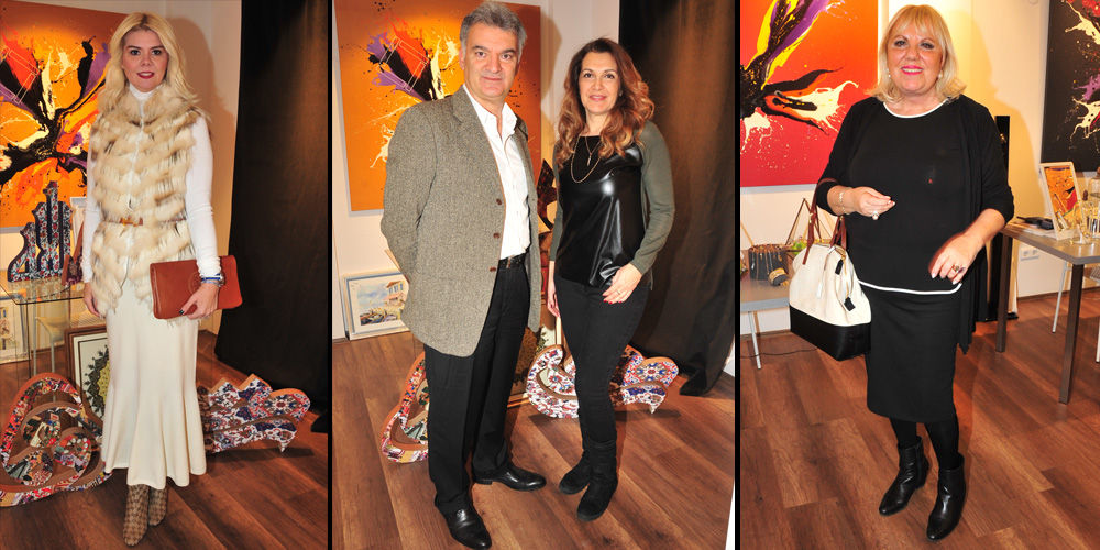 Açılışta buluştular...