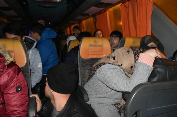 Burdur'da 140 yabancı uyruklu yakalandı