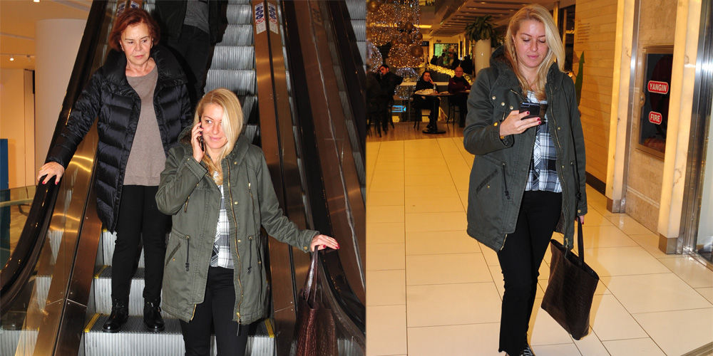 Anne-kız alışveriş yaptı