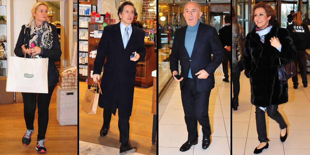 Yılbaşı alışverişine çıktılar