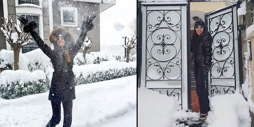 Sosyetenin kar keyfi