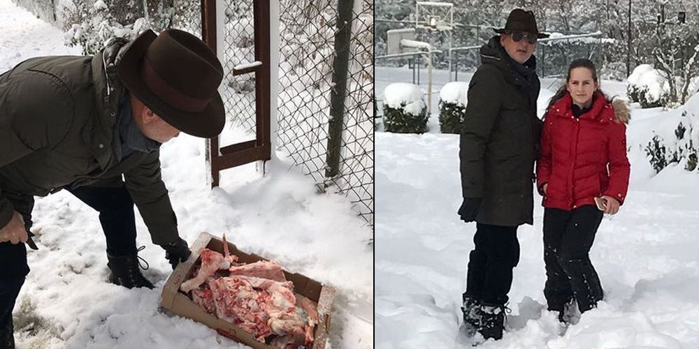 Minik dostlarımızı unutmadı