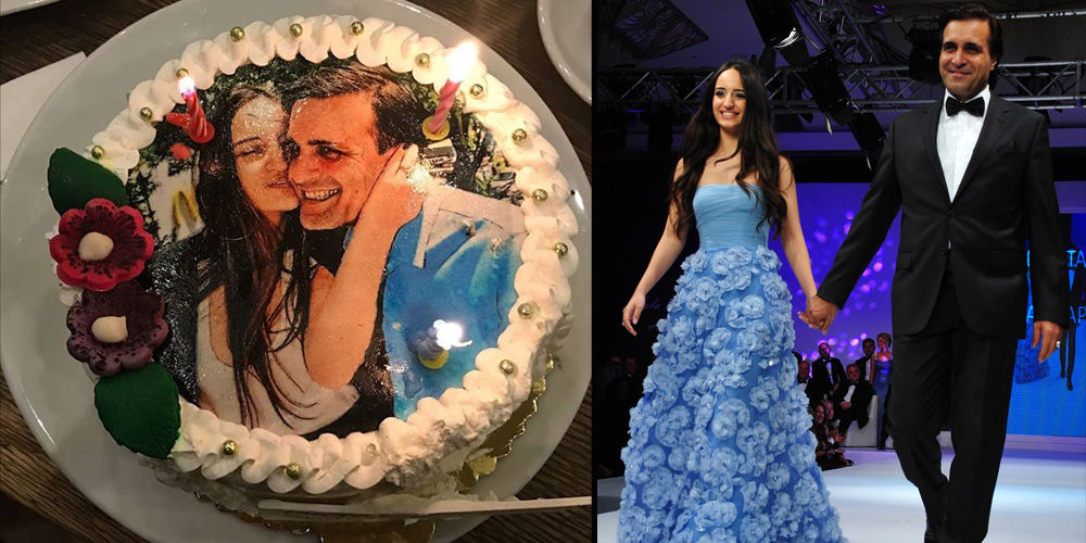 Pastasını kesmeye kıyamadı