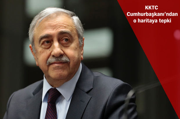 Mustafa Akinci Rum Tarafinin Haritasi Kabul Edilemez Dunya Haberleri