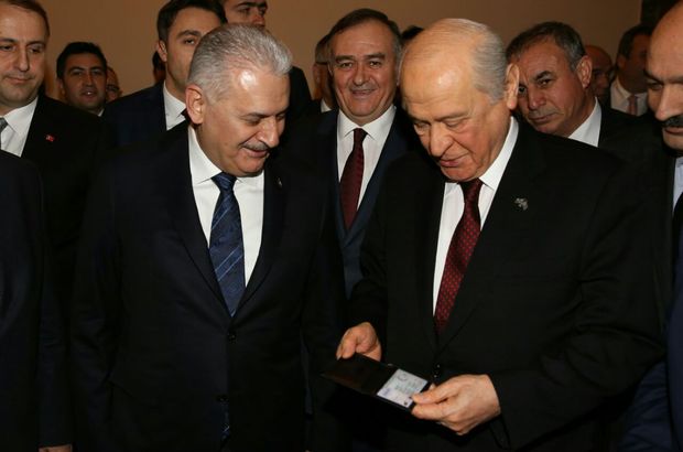 Başbakan'dan Devlet Bahçeli'ye kimlik jesti