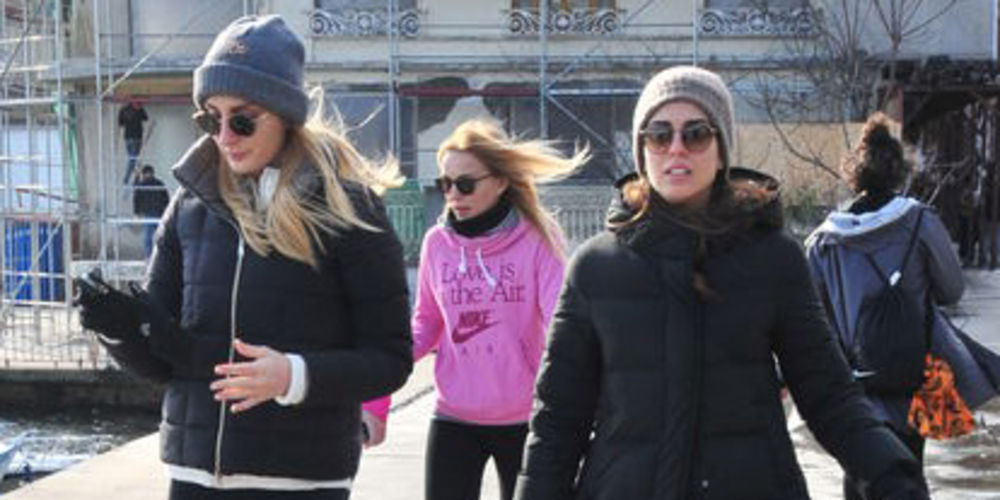 Boğaz'da sabah sporu