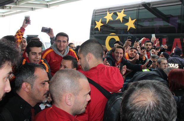 Galatasaray kafilesi Elazığ'da