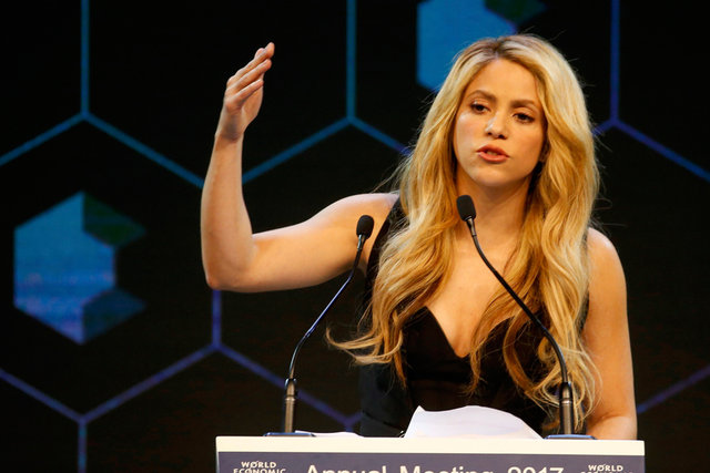 Shakira, yardım faaliyetleri nedeniyle ödüllendirildi
