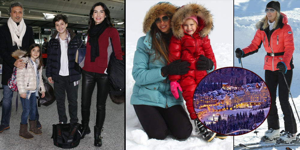 Courchevel'de kayak zamanı