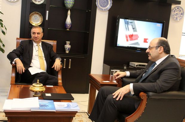 YÖK Başkanı Yekta Saraç, İsrail Büyükelçisi Eitan Na'eh'i kabul etti