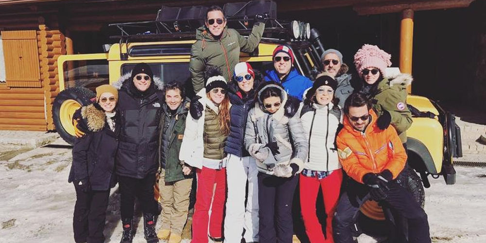 Dağ evinde klasik buluşma