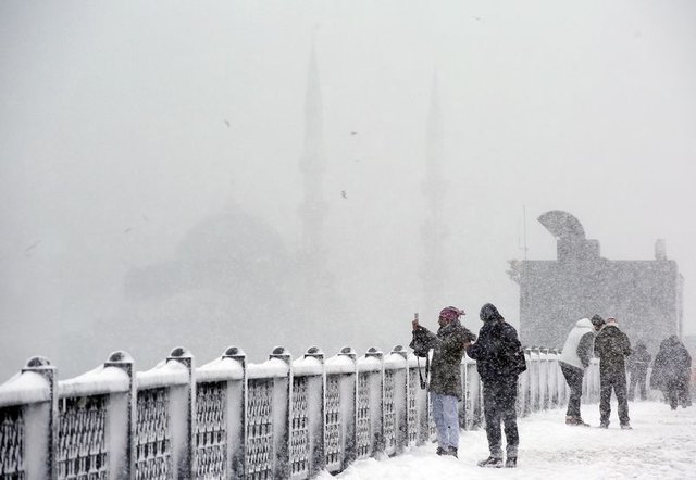 Hava durumu 23.01.2017 İstanbul'a kar yağacak mı? İstanbul'a kar ne zaman geliyor?