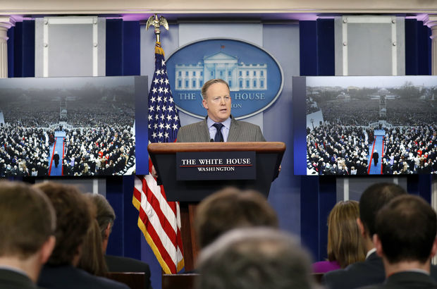 Beyaz Saray'ın yeni sözcüsü Sean Spicer'dan ABD basınına tepki