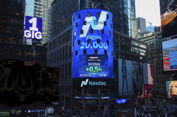 New York borsası rekorla açıldı
