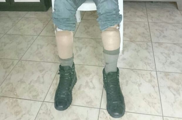 Varis çorabında eroin saklayan şahıs yakalandı