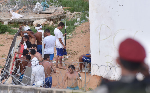 Brezilyalı mahkûmlar birbirini yemiş