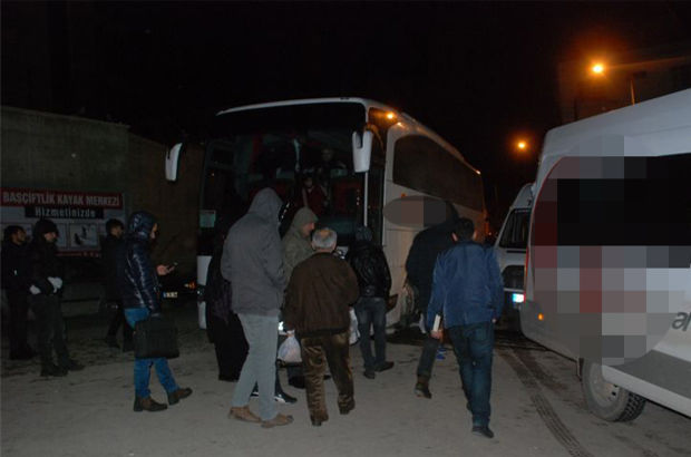 Tokat'ta freni boşalan otobüste yolcular ölümden döndü