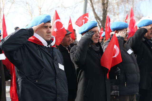 Kayseri'de 14 şehit veren tugayın eski askerlerinden vefa
