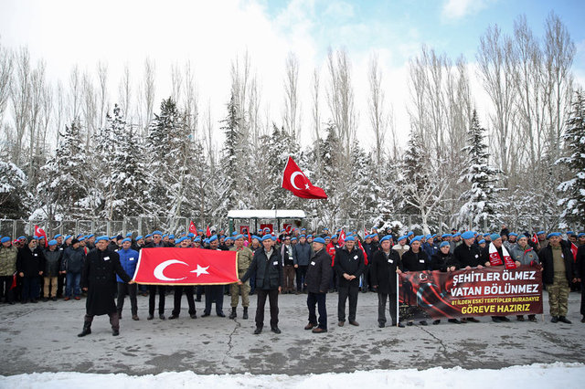Kayseri'de 14 şehit veren tugayın eski askerlerinden vefa